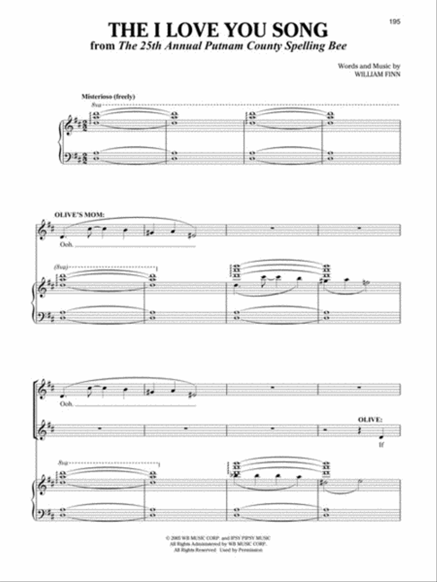 Singer's Musical Theatre Anthology Trios Voice scores gallery preview page 10