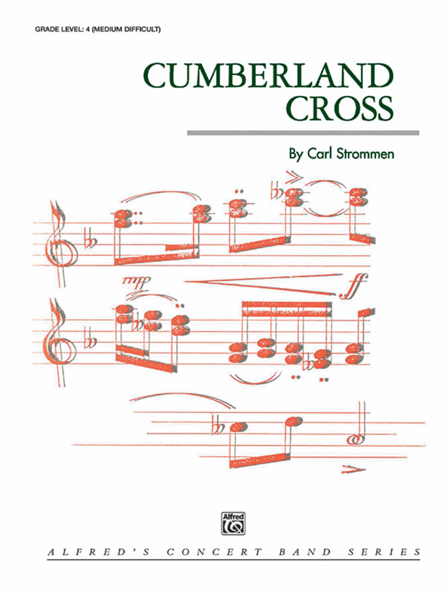 Cumberland Cross Concert Band scores gallery preview page 1