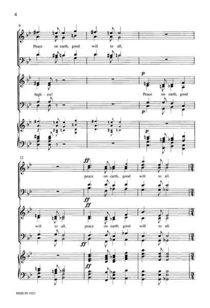 Glory to God in the Highest (Downloadable Choral Score)