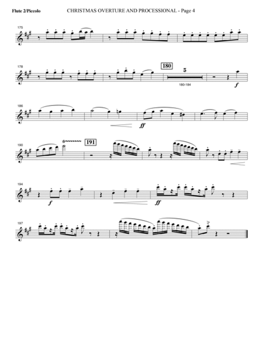 Let There Be Christmas Orchestration - Flute 2 (Piccolo)