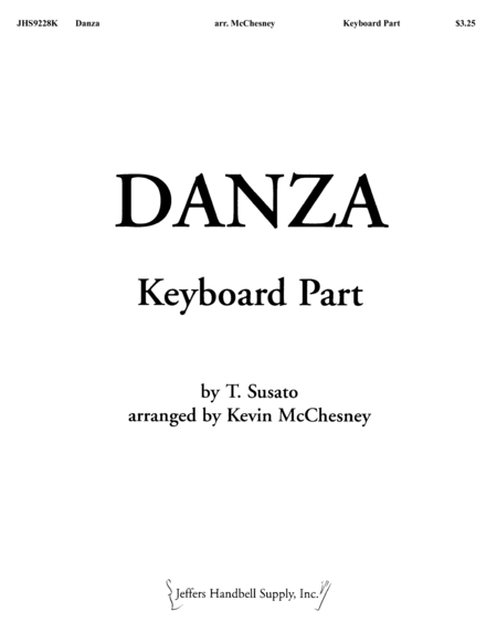 Danza - keyboard part
