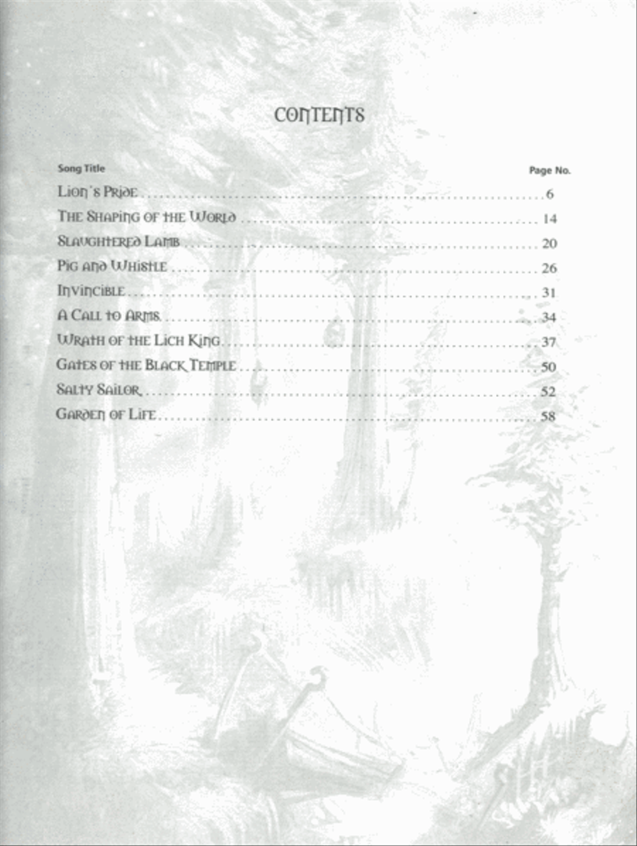World of Warcraft Instrumental Solos for Strings String Orchestra scores gallery preview page 2