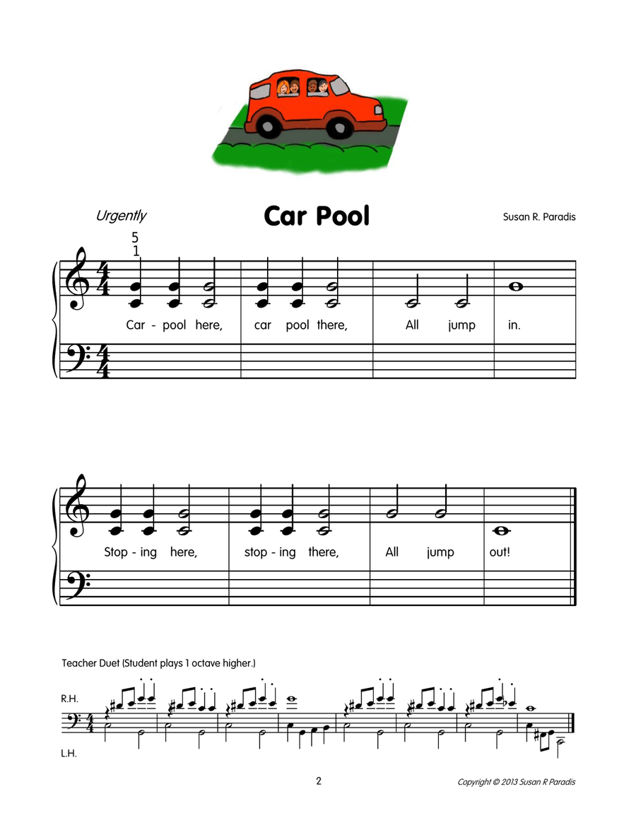 Sunny Solos Piano Method scores gallery preview page 2
