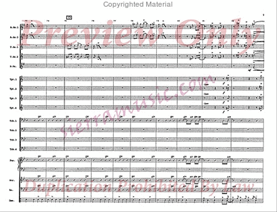 Oolitic Stomp Oolitic Stomp Jazz Ensemble scores gallery preview page 10