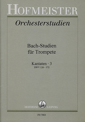 Bach-Studien fur Trompete