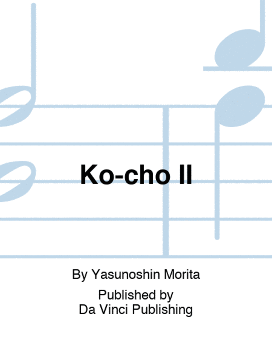 Ko-cho II Set of Parts scores gallery preview page 1