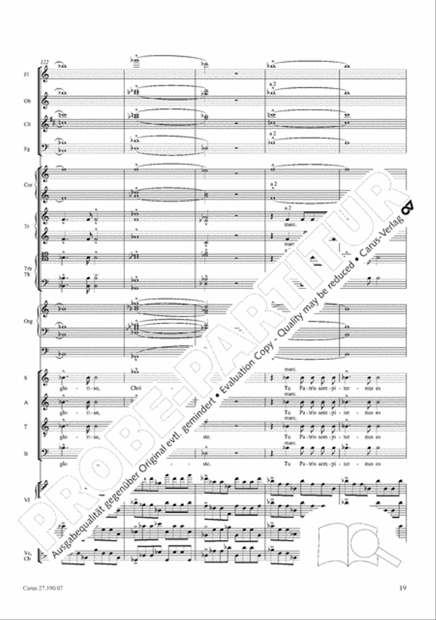 Te Deum 4-Part scores gallery preview page 27