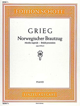 Book cover for Norweg Bridal Procession