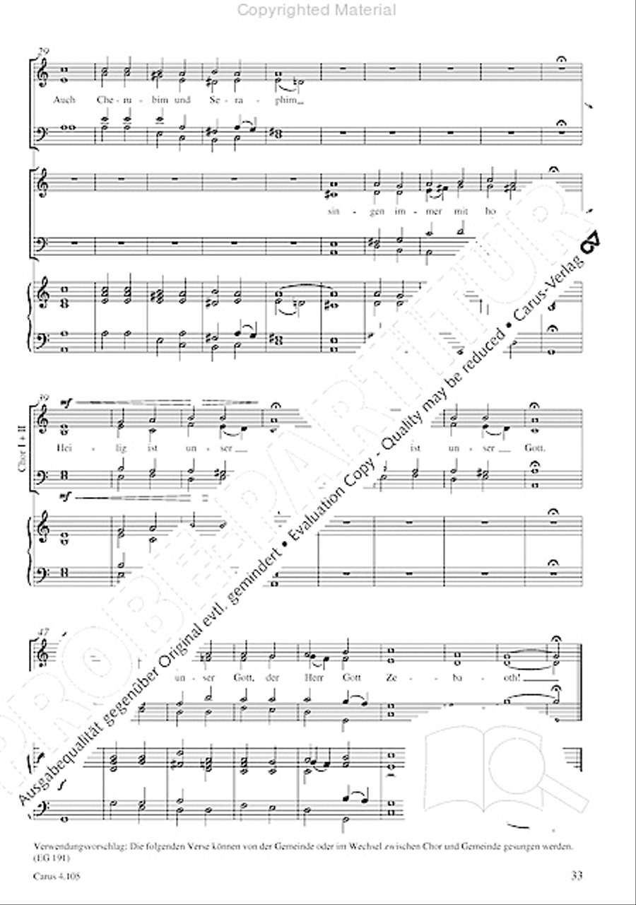Choral collection Mendelssohn - editionchor Choir scores gallery preview page 34