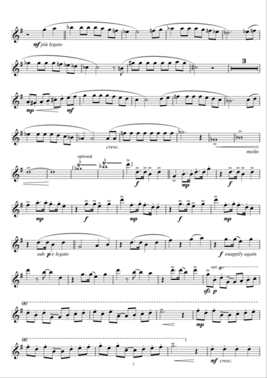 It's The Hard-Knock Life (from Annie) Flute Solo scores gallery preview page 2
