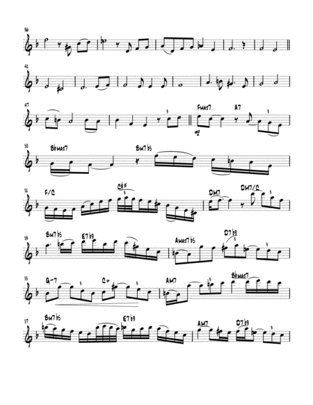 I Remember Clifford (Pour Quatuor à Cordes, score et 4 partitions) image number null