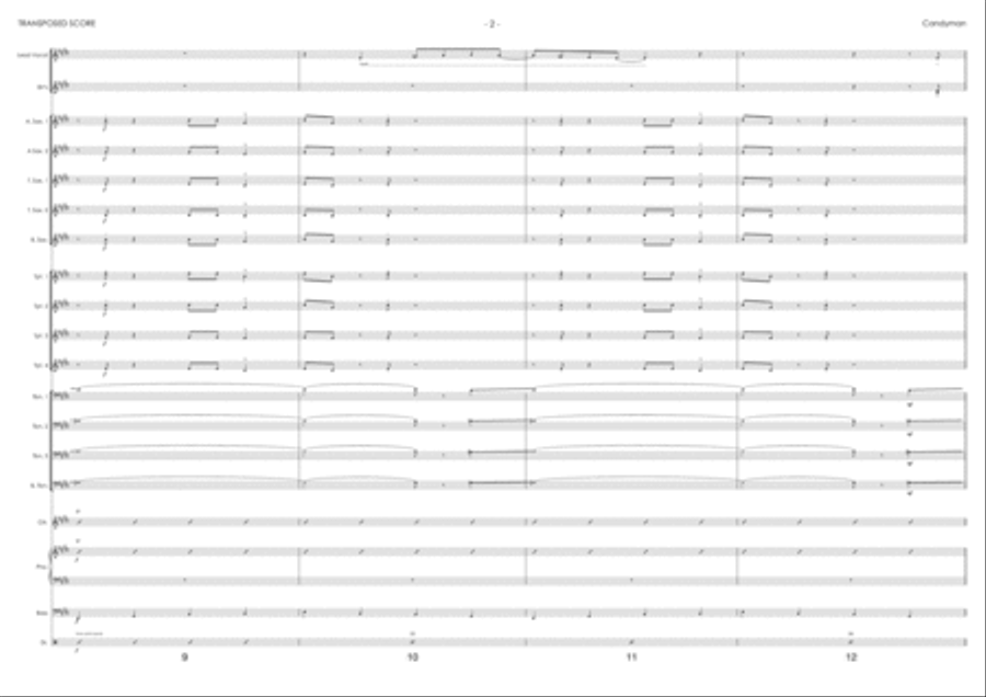 Candyman Candyman Jazz Ensemble scores gallery preview page 2