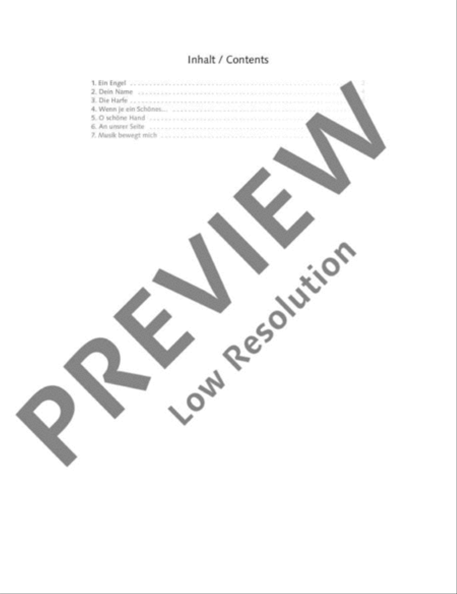 Letzter Ricarda Huch-Zyklus Soprano Voice scores gallery preview page 3
