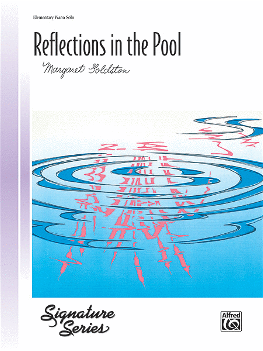Reflections in the Pool Easy Piano scores gallery preview page 1