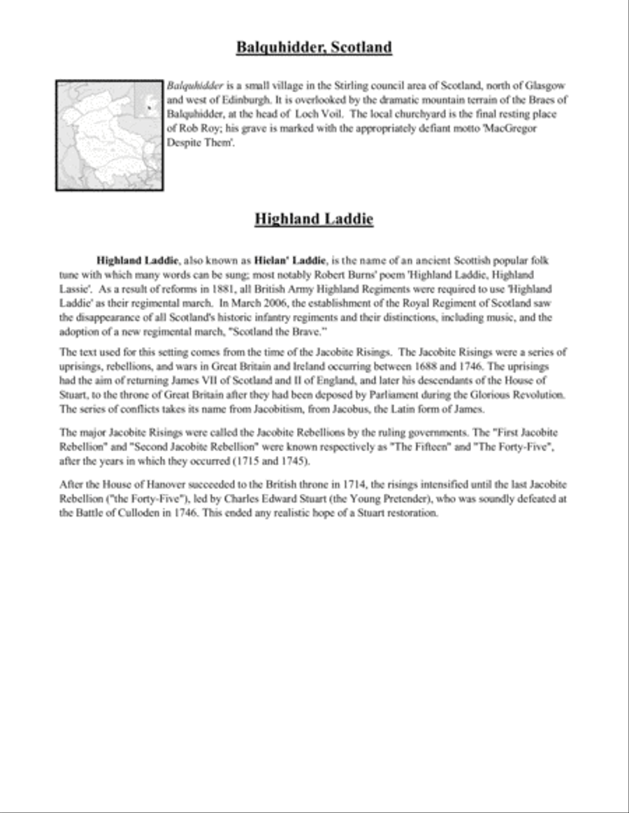 Three Scottish Songs (SSAA) SSAA scores gallery preview page 3