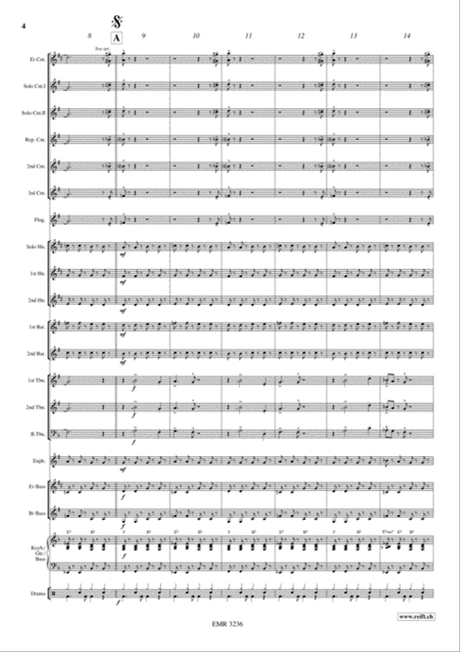 The Blues Brothers Brass Band scores gallery preview page 5