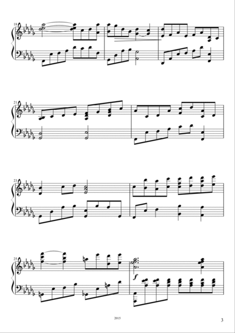 Suspiro Suspiro Piano Solo scores gallery preview page 3