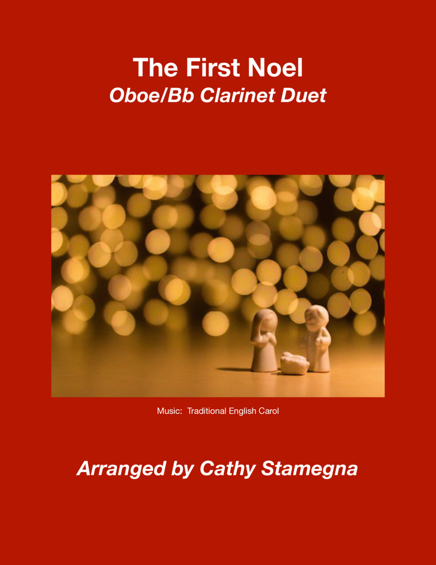 The First Noel (Oboe/Bb Clarinet Duet) Woodwind Duet scores gallery preview page 1