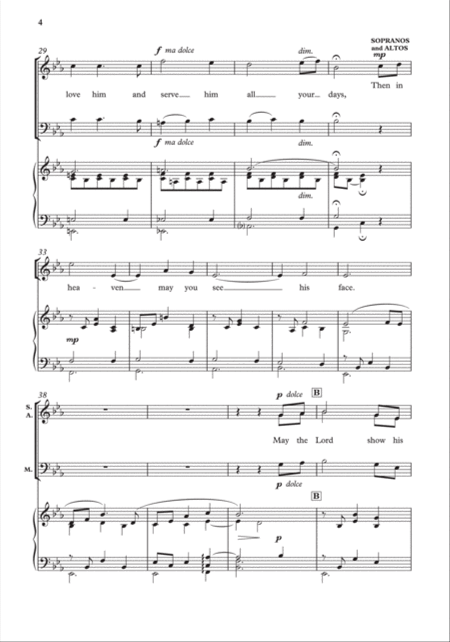 A Clare Benediction SA scores gallery preview page 4