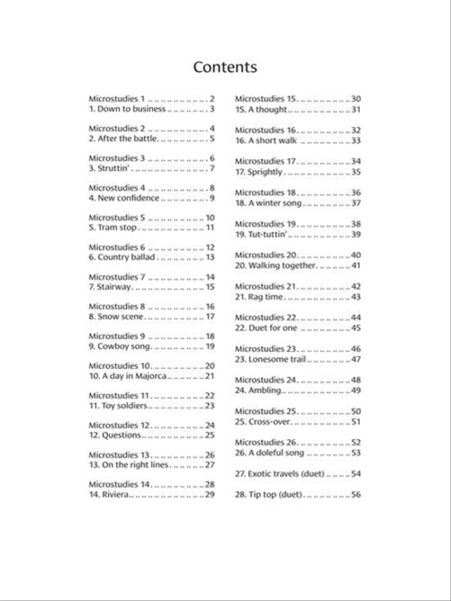 Microjazz Collection 1 (Level 3) Piano Method scores gallery preview page 3