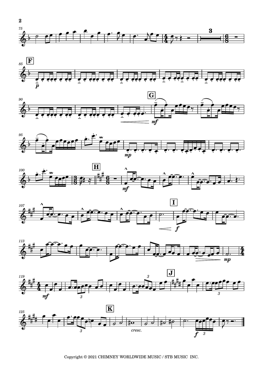 Pirates Of The Caribbean Pirates Of The Caribbean Violin Solo scores gallery preview page 3