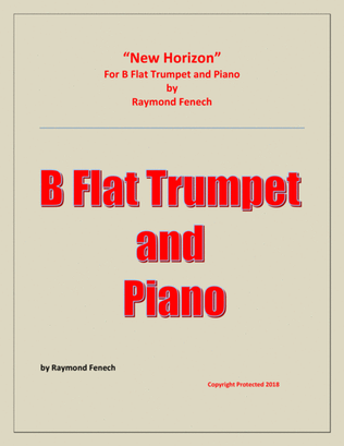 New Horizon - For B Flat Trumpet and Piano