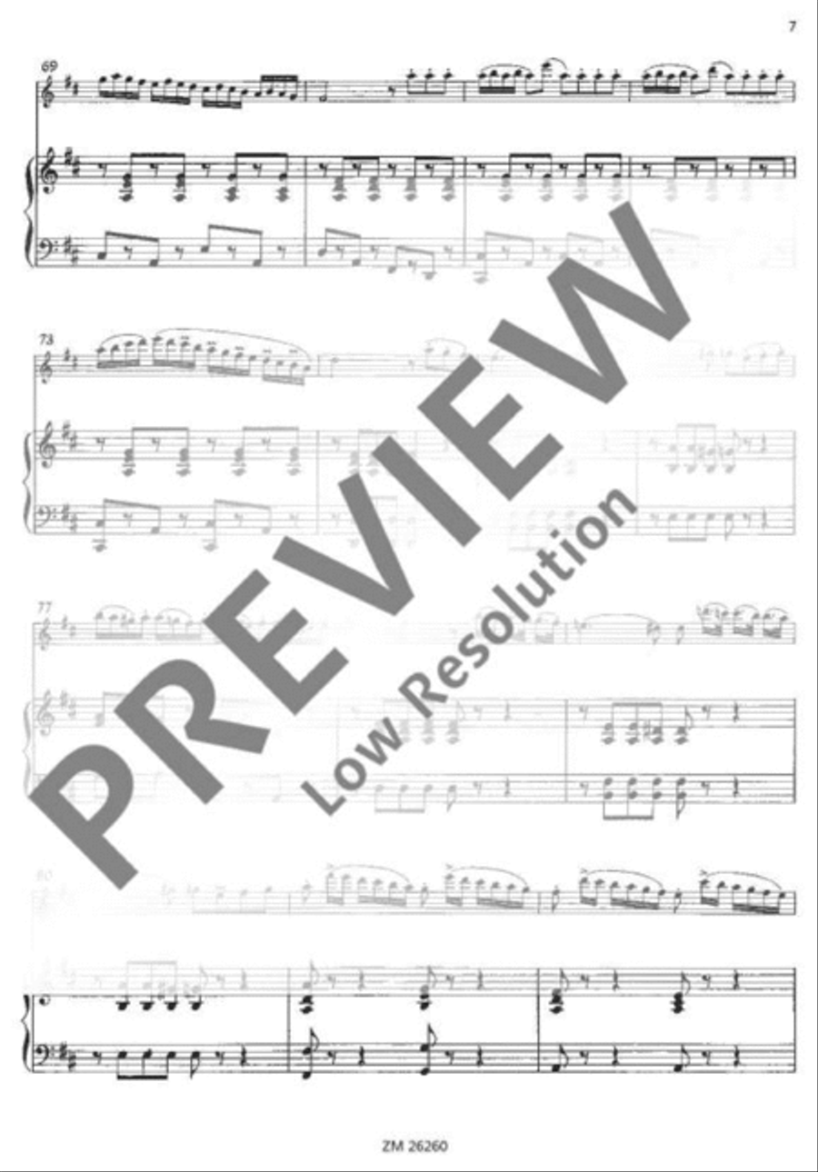Opera Scenes Opera Scenes Flute Solo scores gallery preview page 8