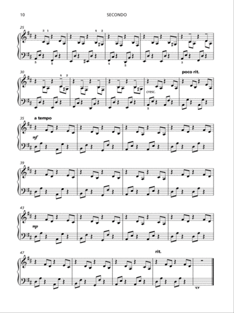 Piano Sketches Duets Book 1 Piano Duet scores gallery preview page 9