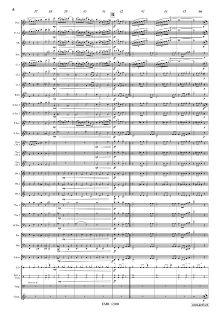 Attila Concert Band scores gallery preview page 6
