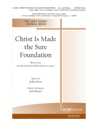 Book cover for Christ Is Made the Sure Foundation