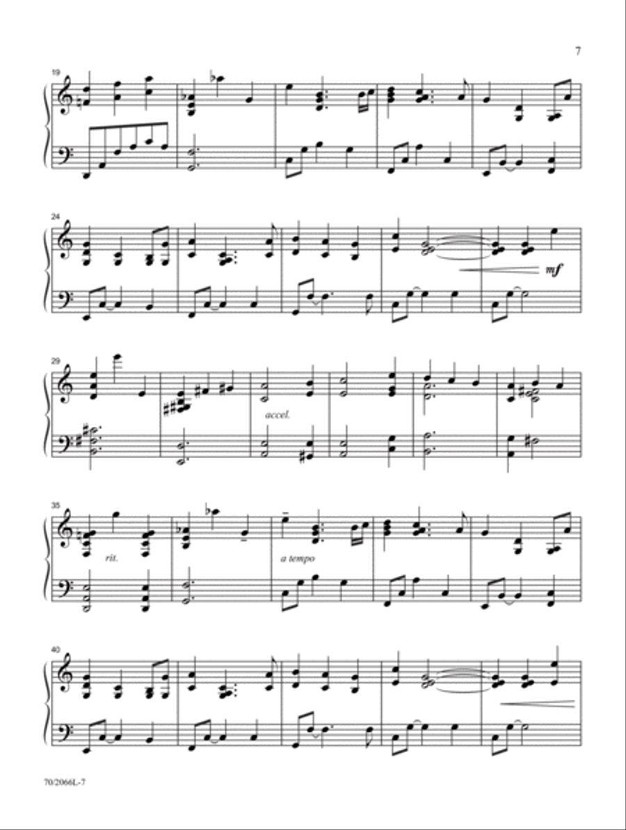 Christmas Improvisations Piano Solo scores gallery preview page 5