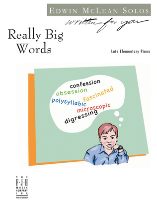 Book cover for Really Big Words