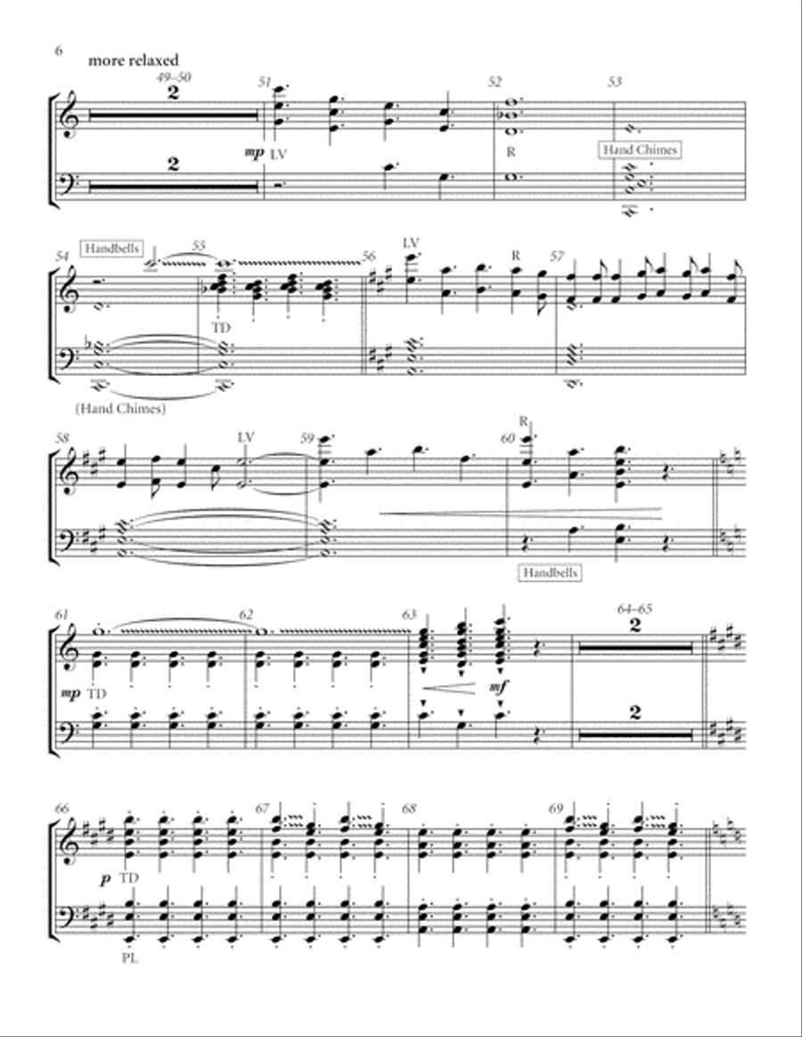 Mine Eyes Have Seen the Glory Mine Eyes Have Seen the Glory 5-Octaves scores gallery preview page 5