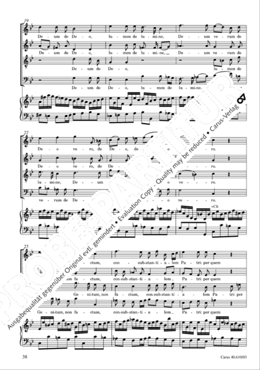 Theresienmesse in B 4-Part scores gallery preview page 39