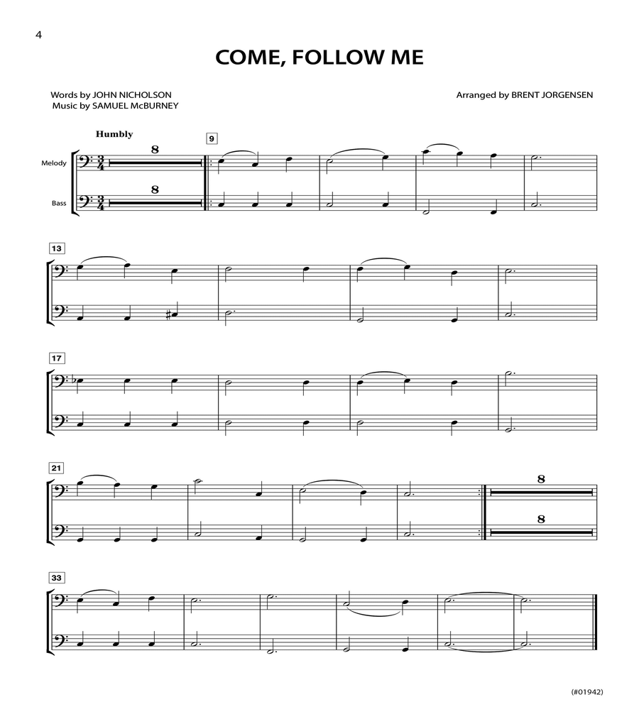 HYMN-ALONGS Vol. 1 - BASSOON Bassoon scores gallery preview page 2