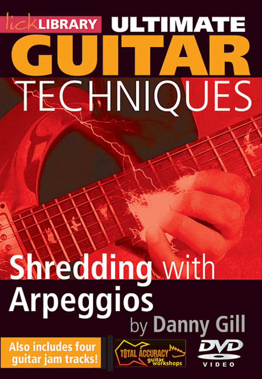 Shredding with Arpeggios Guitar scores gallery preview page 1