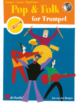 Book cover for Pop & Folk for Trumpet