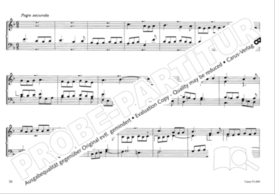 Musikalischer Blumenstrauss Organ Solo scores gallery preview page 33