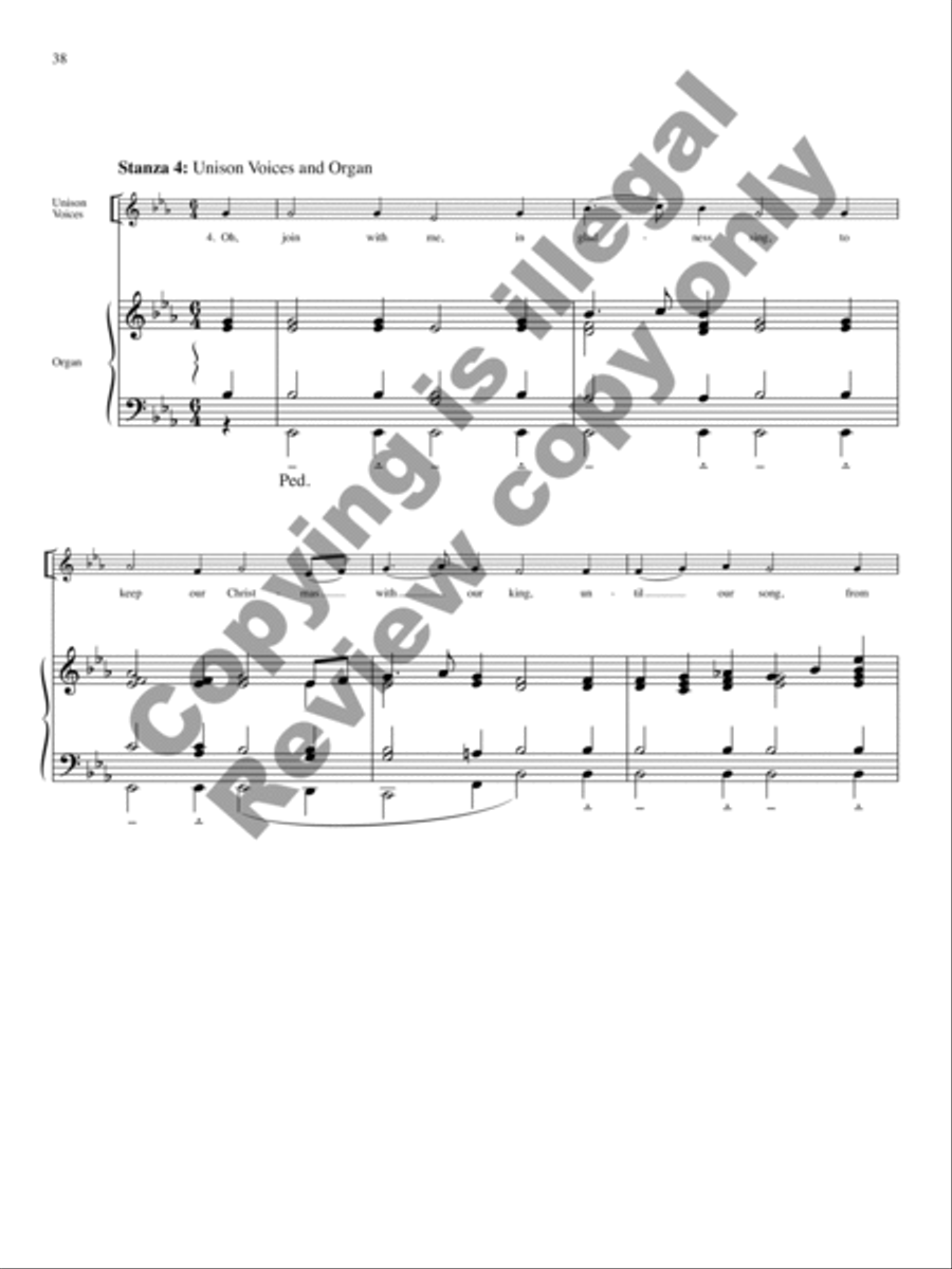 Festive Hymn Settings for Advent, Christmas, and Epiphany image number null