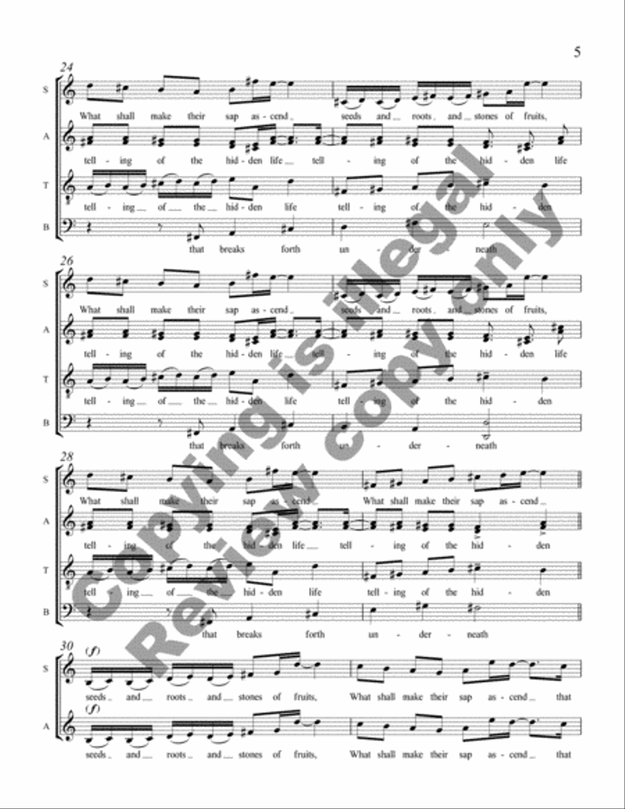 An October Garden An October Garden Divisi scores gallery preview page 26