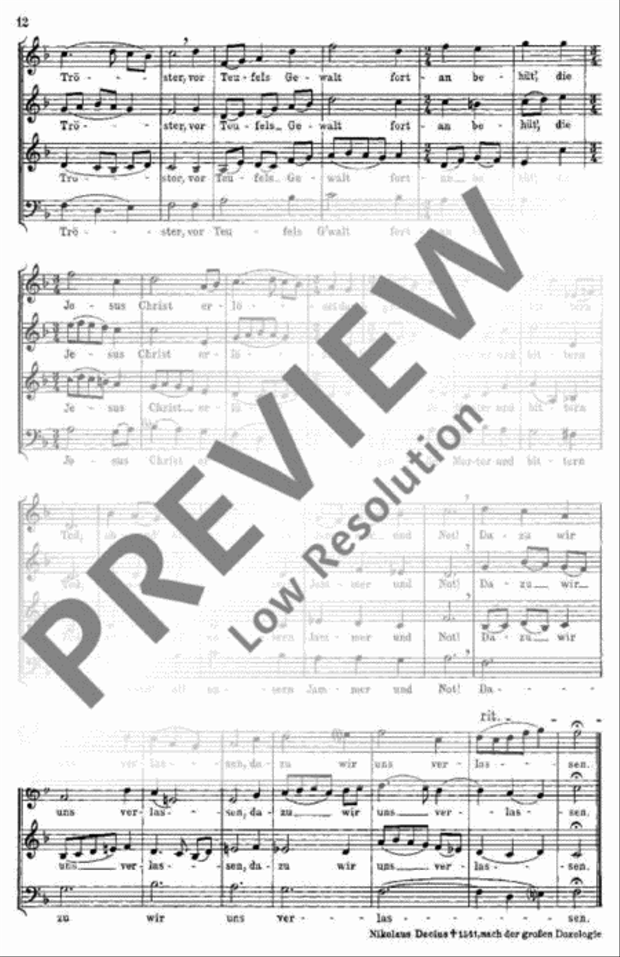 Eine deutsche Liedmesse SSATB scores gallery preview page 13