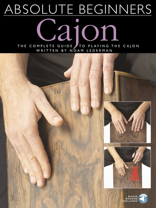 Book cover for Absolute Beginners – Cajon