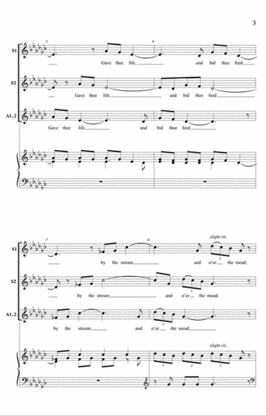 The Lamb The Lamb Divisi scores gallery preview page 3