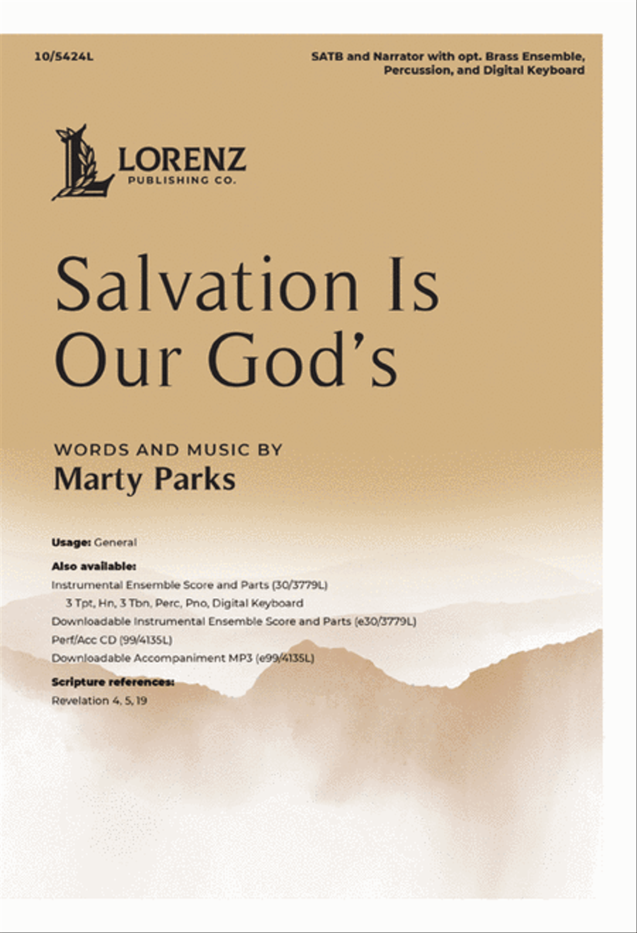 Salvation Is Our God's - Performance/Accompaniment CD Choir scores gallery preview page 1