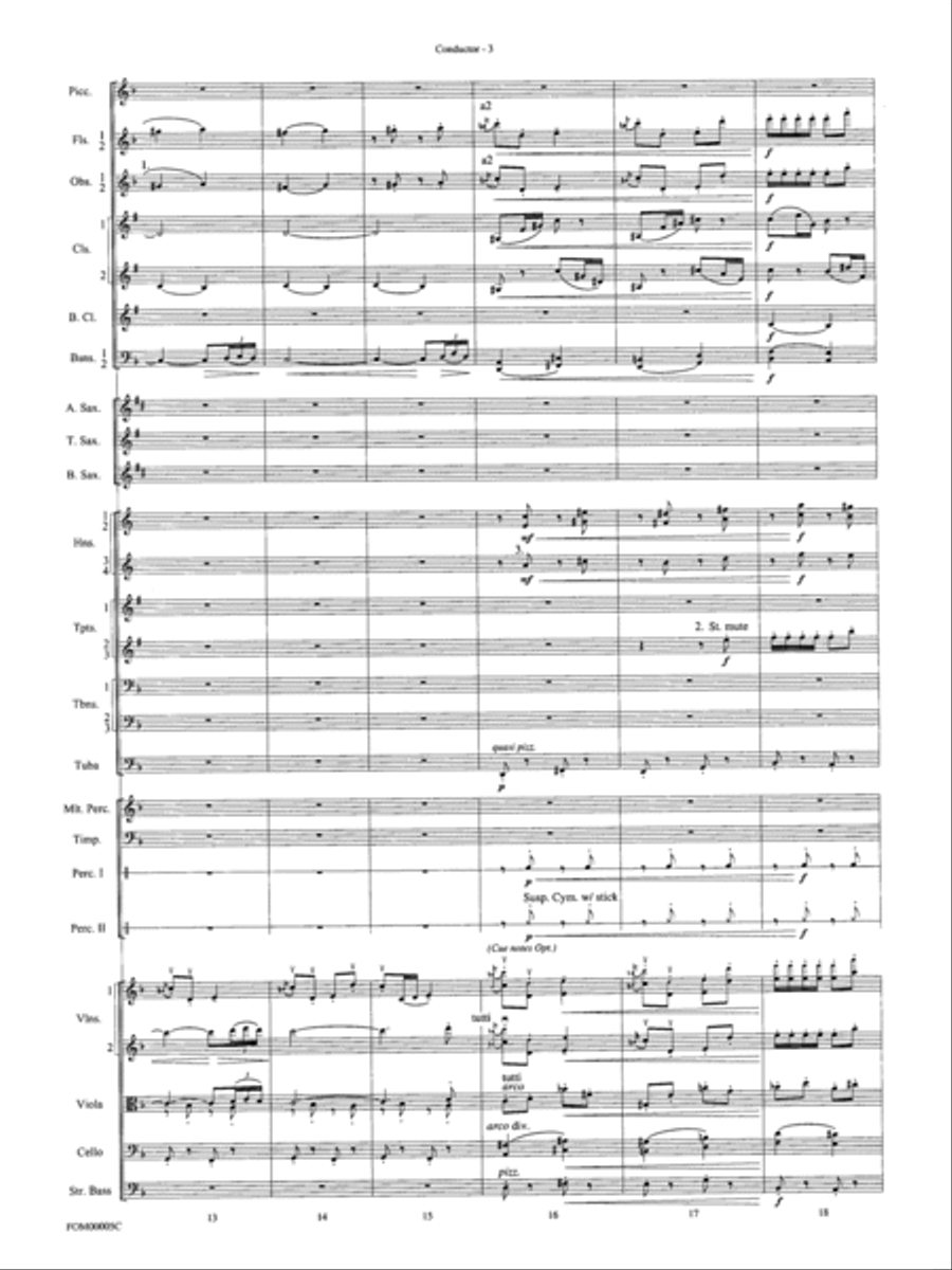 An American in Paris Suite: Score Full Orchestra scores gallery preview page 5
