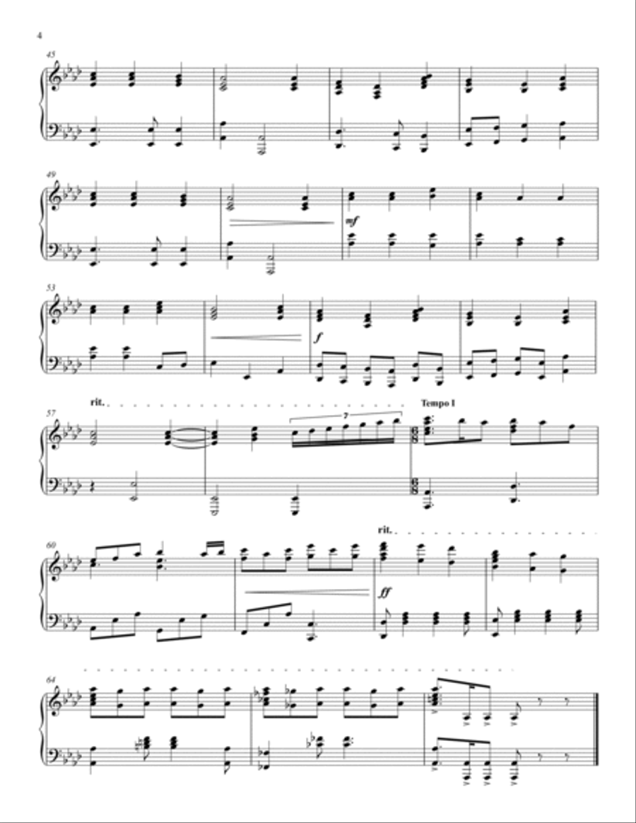 Softly and Tenderly Piano Hymn Collection Volume 1 Piano Solo scores gallery preview page 5