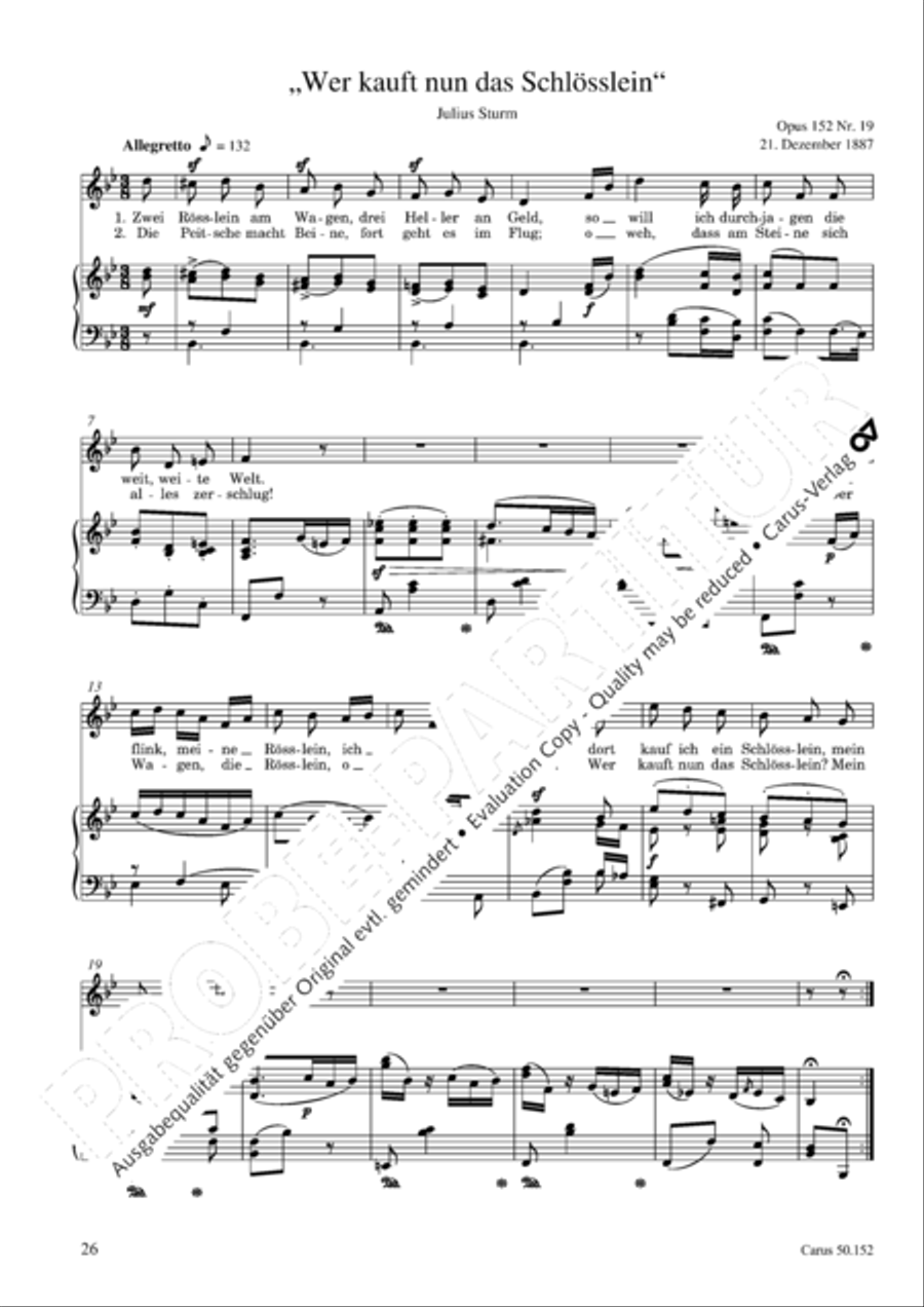 Liederbuch fur Kinder op. 152 Choir scores gallery preview page 27