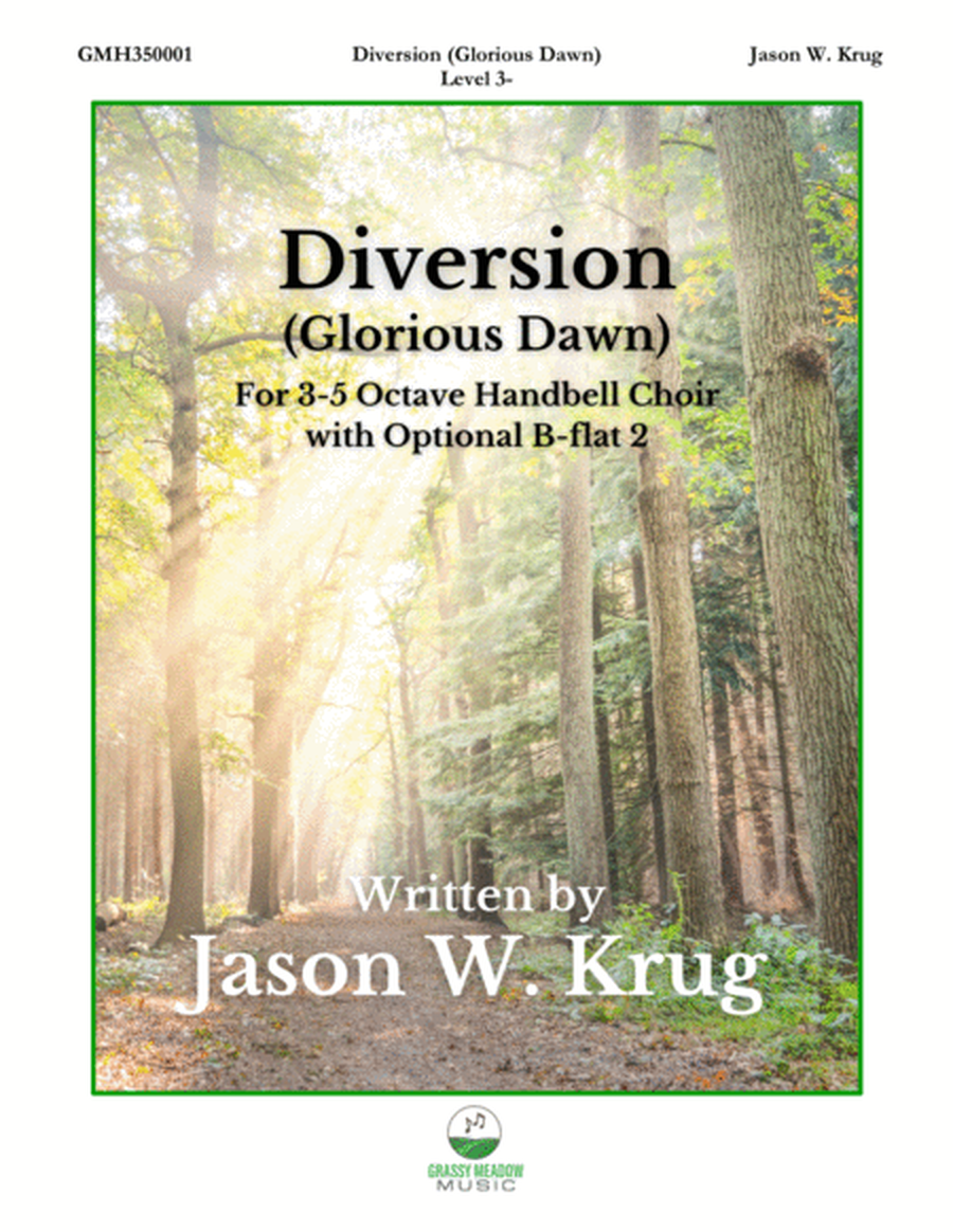 Diversion (Glorious Dawn) for 3-5 octave handbell ensemble (site license) image number null
