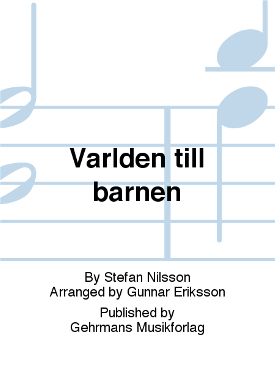 Varlden till barnen 4-Part scores gallery preview page 1