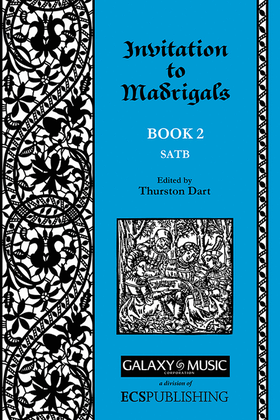 Book cover for Invitation to Madrigals, Book 2